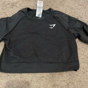 Gym Shark cropped long sleeve